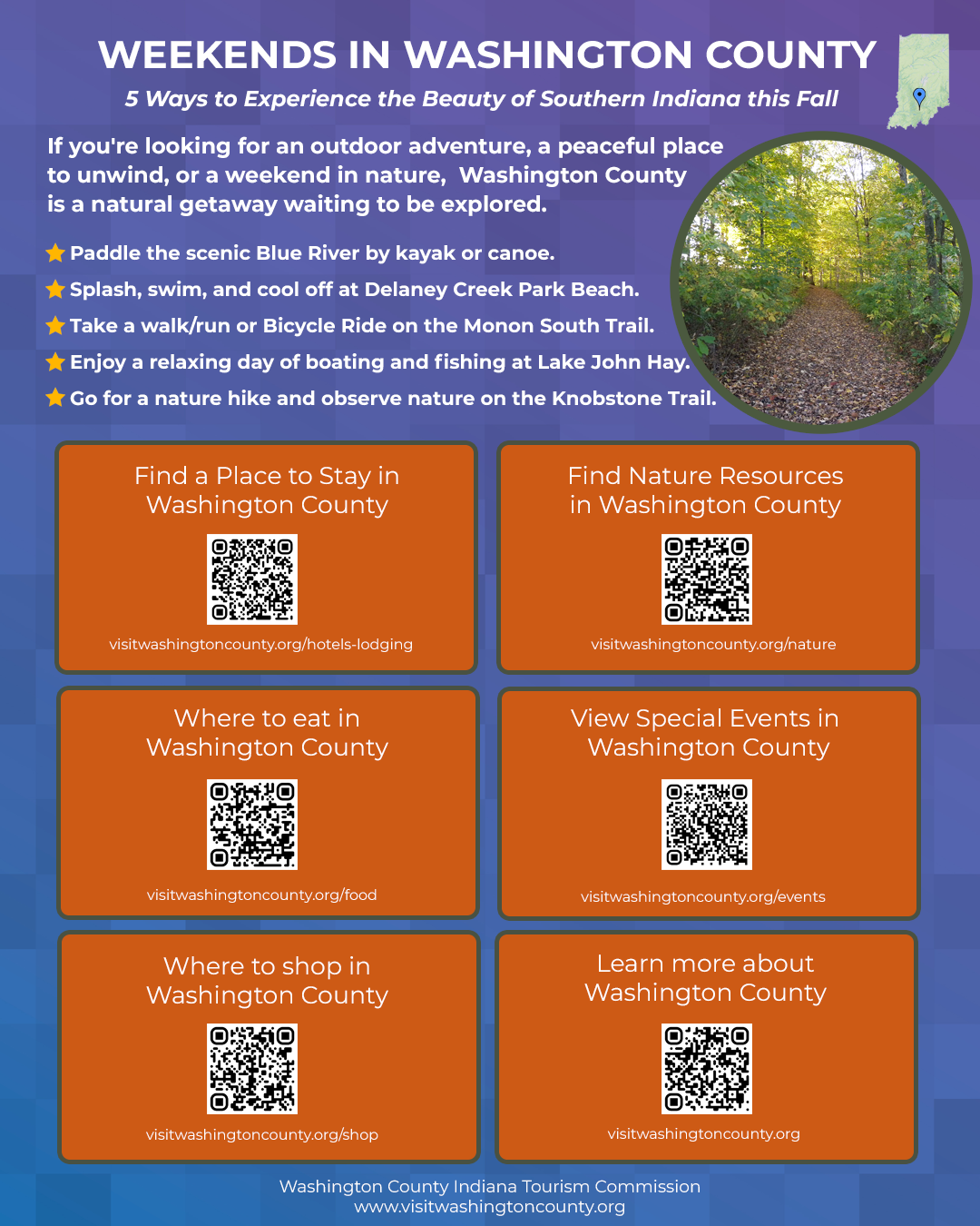 Click here to print out the Weekend Adventure Guide