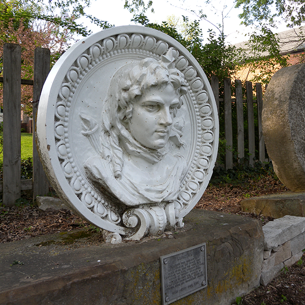 Lee W. Sinclair Limestone Medallion