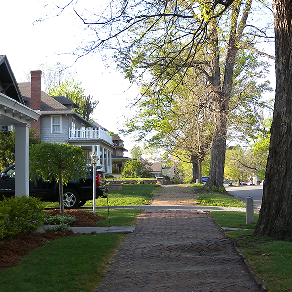 Brick Sidewalks